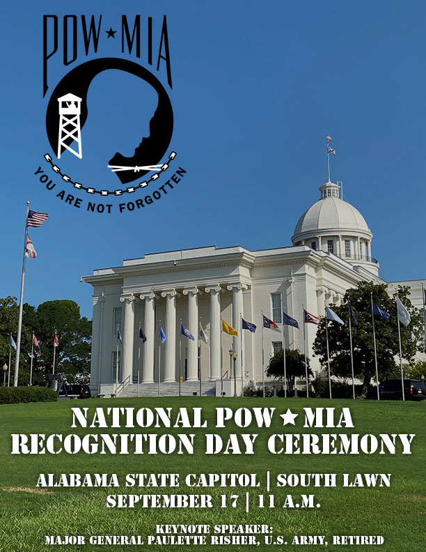 National POW/MIA Recognition Day Ceremony to be held at Alabama State