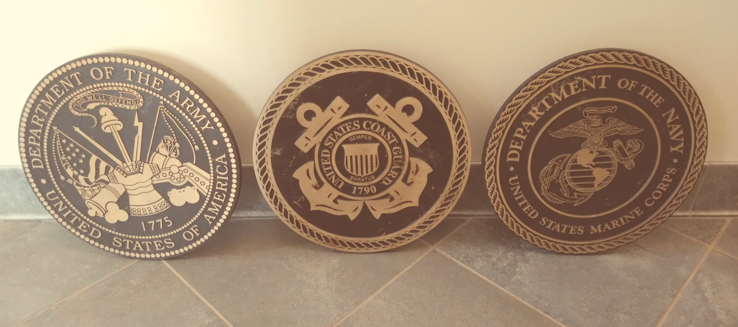 Several Stolen Service Seals Returned to Alabama State Veterans Memorial Cemetery at Spanish Fort