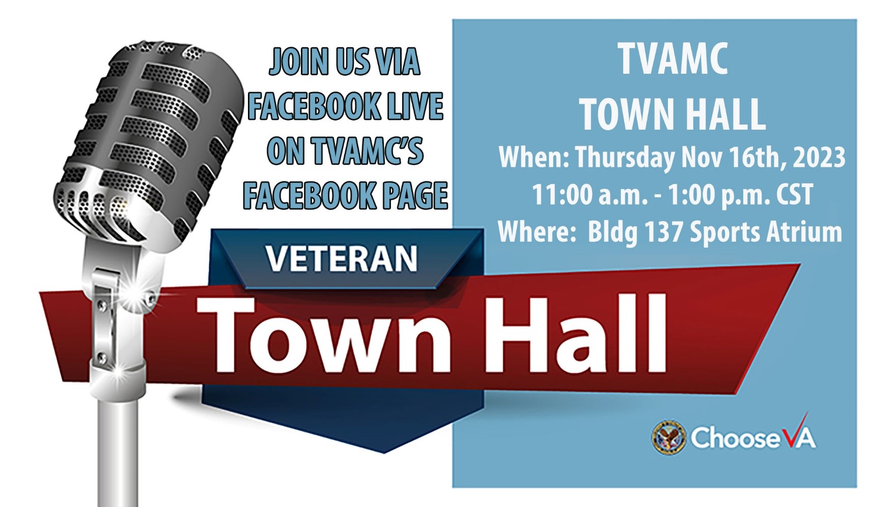 Veteran's Town Hall