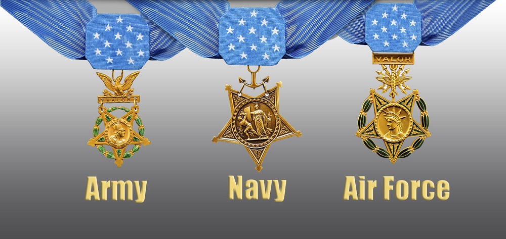 Tri-Service Medal of Honor medals
