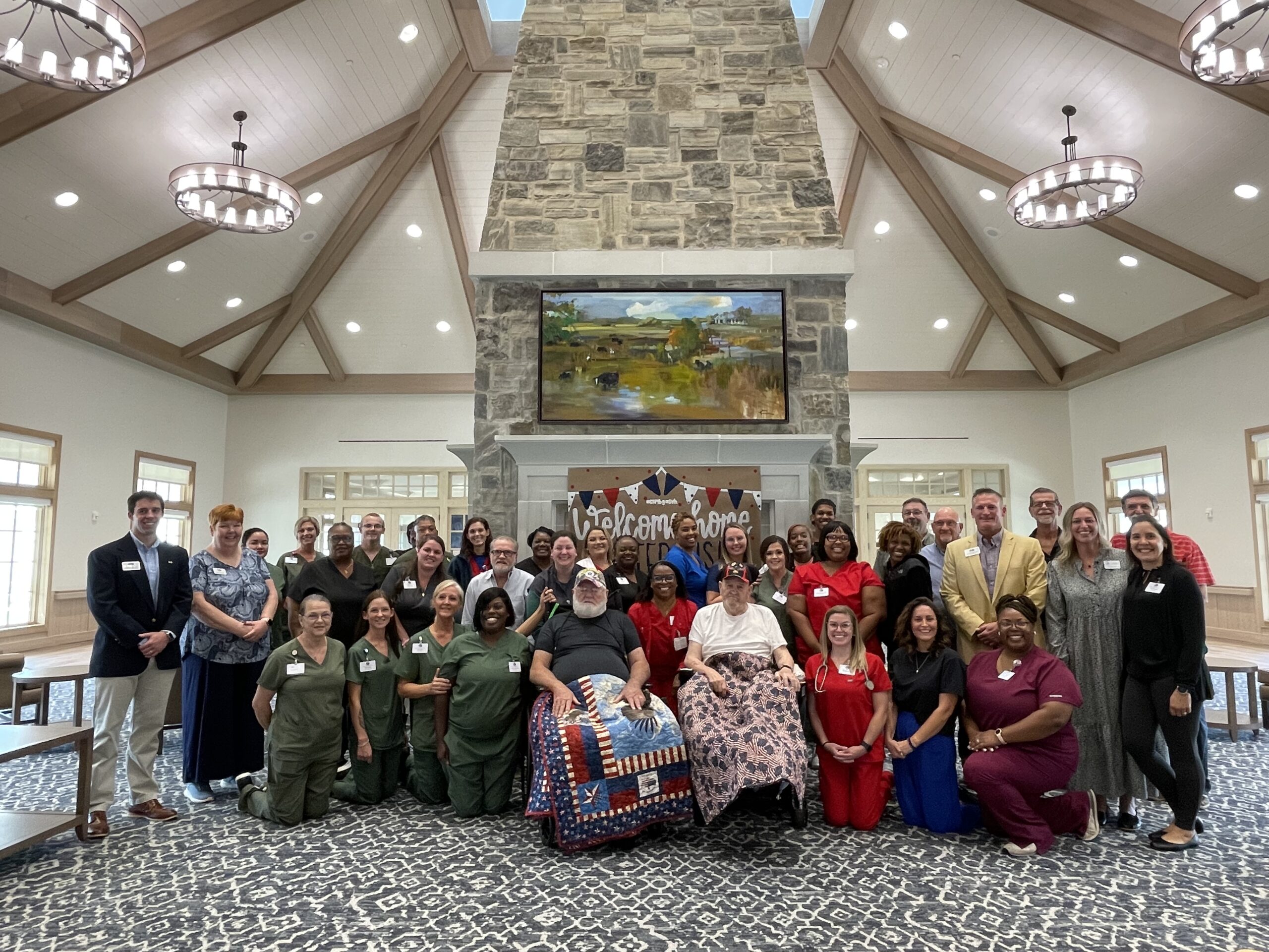 ADVA Welcomes First Four Veterans to Command Sgt. Maj. Bennie G. Adkins State Veterans Home