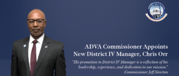 ADVA Commissioner Appoints New District IV Manager