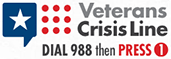 Veterans Crisis Line: Dial 988 then press 1