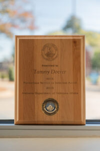Plaque for Tammy Doerer