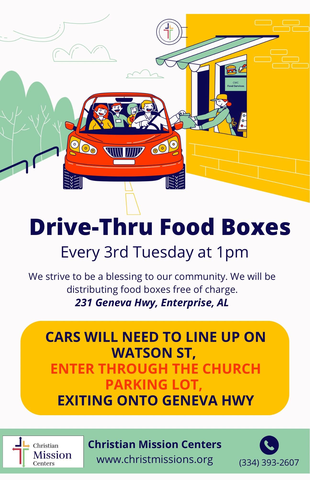 Drive-thru Food Boxes
